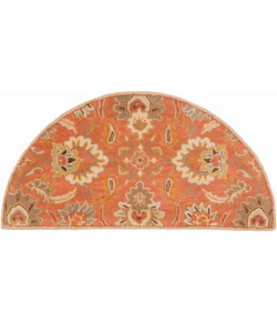 Livabliss Caesar CAE1112 Camel Burnt Orange Area Rug 2 ft. X 4 ft. Hearth