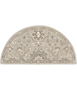 Livabliss Caesar CAE1197 Taupe Charcoal Area Rug 2 ft. X 4 ft. Hearth