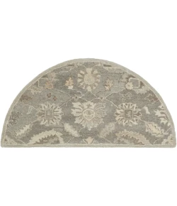 Livabliss Caesar CAE1199 Charcoal Taupe Area Rug 2 ft. X 4 ft. Hearth