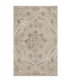 Livabliss Caesar CAE1201 Taupe Charcoal Area Rug 2 ft. X 3 ft. Rectangle