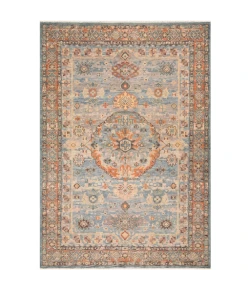 Surya Cappadocia CPP5028 Aqua Denim Area Rug 5 ft. 6 in. X 8 ft. 6 in. Rectangle