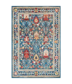 Livabliss Crafty CRT2308 Navy Khaki Area Rug 7 ft. 10 in. X 9 ft. 10 in. Rectangle