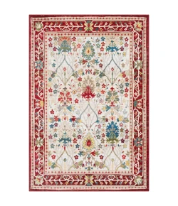 Livabliss Crafty CRT2309 Dark Red Burnt Orange Area Rug 7 ft. 10 in. X 9 ft. 10 in. Rectangle