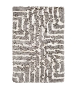 Surya Corsair CSR1005 Medium Gray Cream Area Rug 5 ft. X 7 ft. 6 in. Rectangle