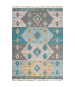 Surya Adia DIA2003 Aqua Wheat Area Rug 2 ft. X 3 ft. Rectangle