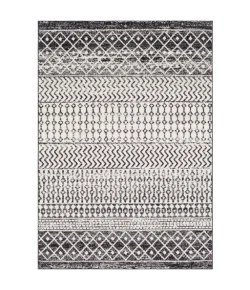 Livabliss Elaziz ELZ2307 Black Light Gray Area Rug 2 ft. X 3 ft. Rectangle