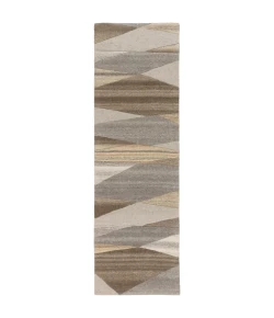 Livabliss Forum FM7211 Dark Brown Charcoal Area Rug 2 ft. 6 in. X 8 ft. Runner