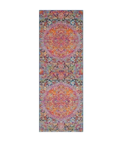 Livabliss Harput HAP1044 Garnet Burnt Orange Area Rug 2 ft. 7 in. X 7 ft. 3 in. Runner