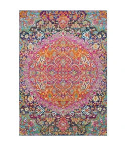 Livabliss Harput HAP1044 Garnet Burnt Orange Area Rug 7 ft. 10 in. X 10 ft. 3 in. Rectangle