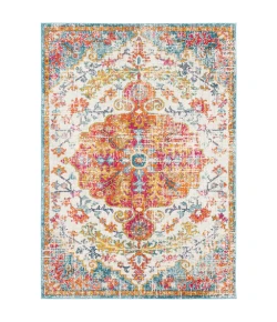 Livabliss Harput HAP1067 Beige Saffron Area Rug 3 ft. 11 in. X 5 ft. 7 in. Rectangle