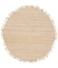 Livabliss Jute JUTE BLEACH-10Round