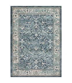 Livabliss Mesopotamia MEP2306 Navy Medium Gray Area Rug 2 ft. 7 in. X 4 ft. 11 in. Rectangle