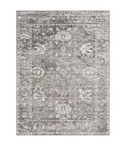 Livabliss Monte Carlo MNC2311 Light Gray Charcoal Area Rug 6 ft. 7 in. X 9 ft. Rectangle