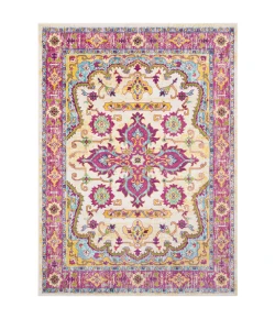 Livabliss Mumbai MUM2318 Dark Purple Bright Pink Area Rug 9 ft. X 12 ft. 4 in. Rectangle