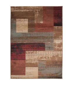 Livabliss Riley RLY5004 Dark Red Dark Brown Area Rug 12 ft. X 14 ft. 11 in. Rectangle
