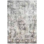 Surya Solar SOR2308 Charcoal Taupe Area Rug 3 ft. X 9 ft. 10 in. Runner