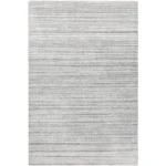 Surya Torino TRN2302 Silver Gray Medium Gray Area Rug 2 ft. 6 in. X 8 ft. Runner