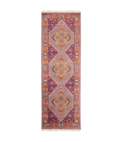 Surya Zeus ZEU7820 Eggplant Clay Area Rug 3 ft. X 12 ft. Runner