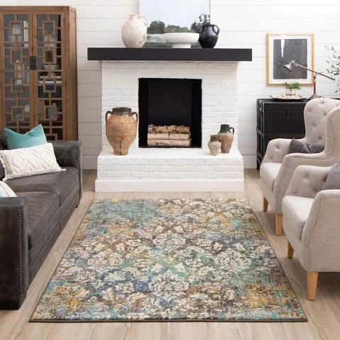 Choose the right size area rug for every room