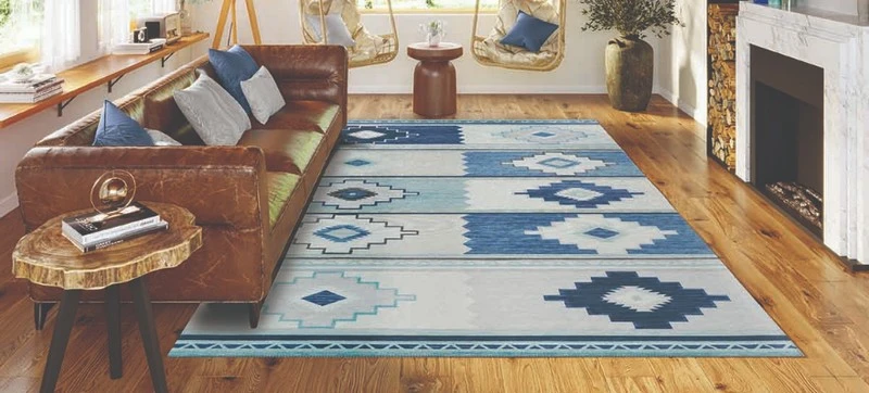 Casual Southwestern Rug for Living Room
