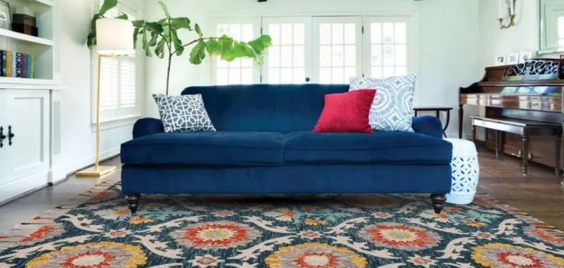 Layering Texture Rugs