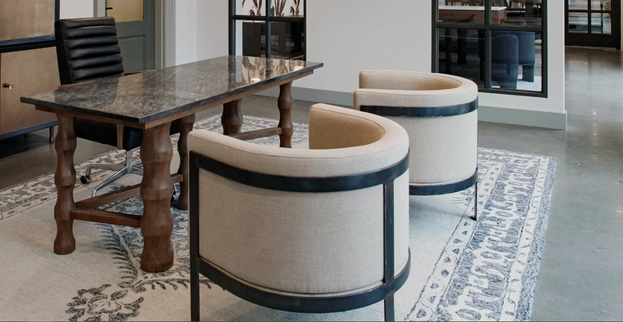 Décor Home Office with Karastan Rugs 