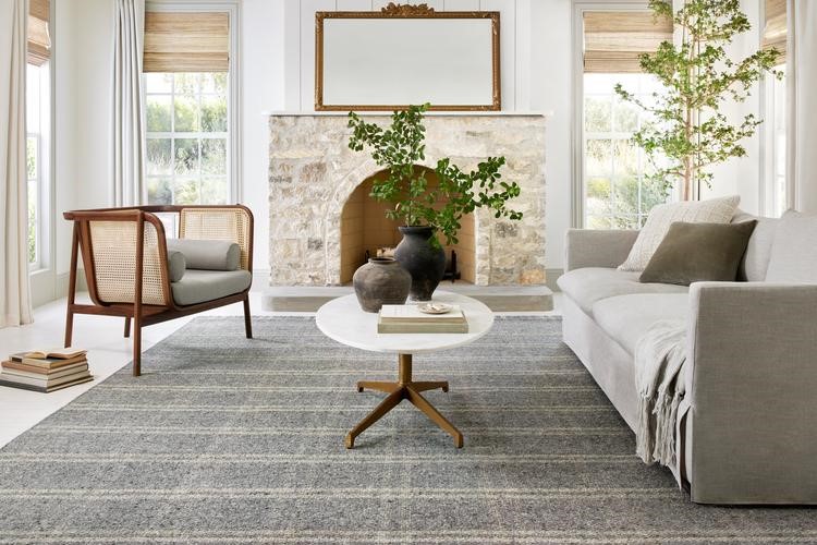 best ways to position a rug in small room